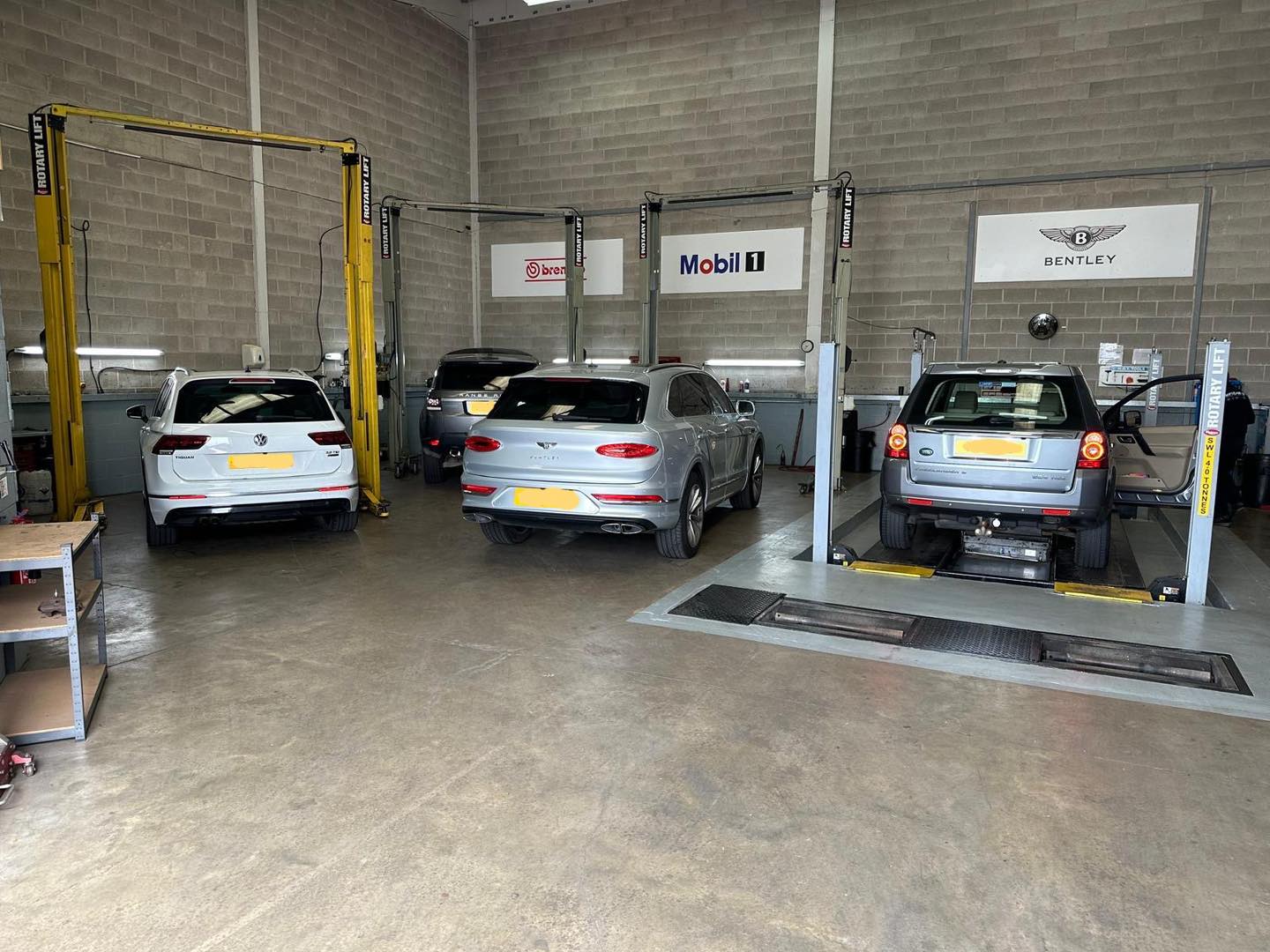 Premium brand vehicles serviced at Mitsiland Manchester